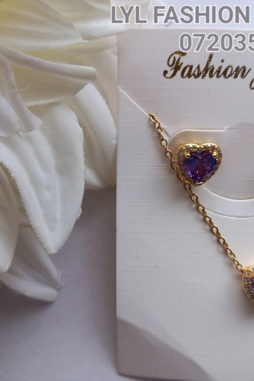 Elegant Earrings – Twilight Glow