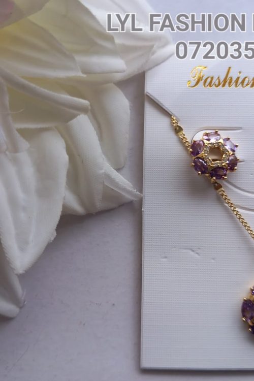 Elegant Earrings – Twilight Glow