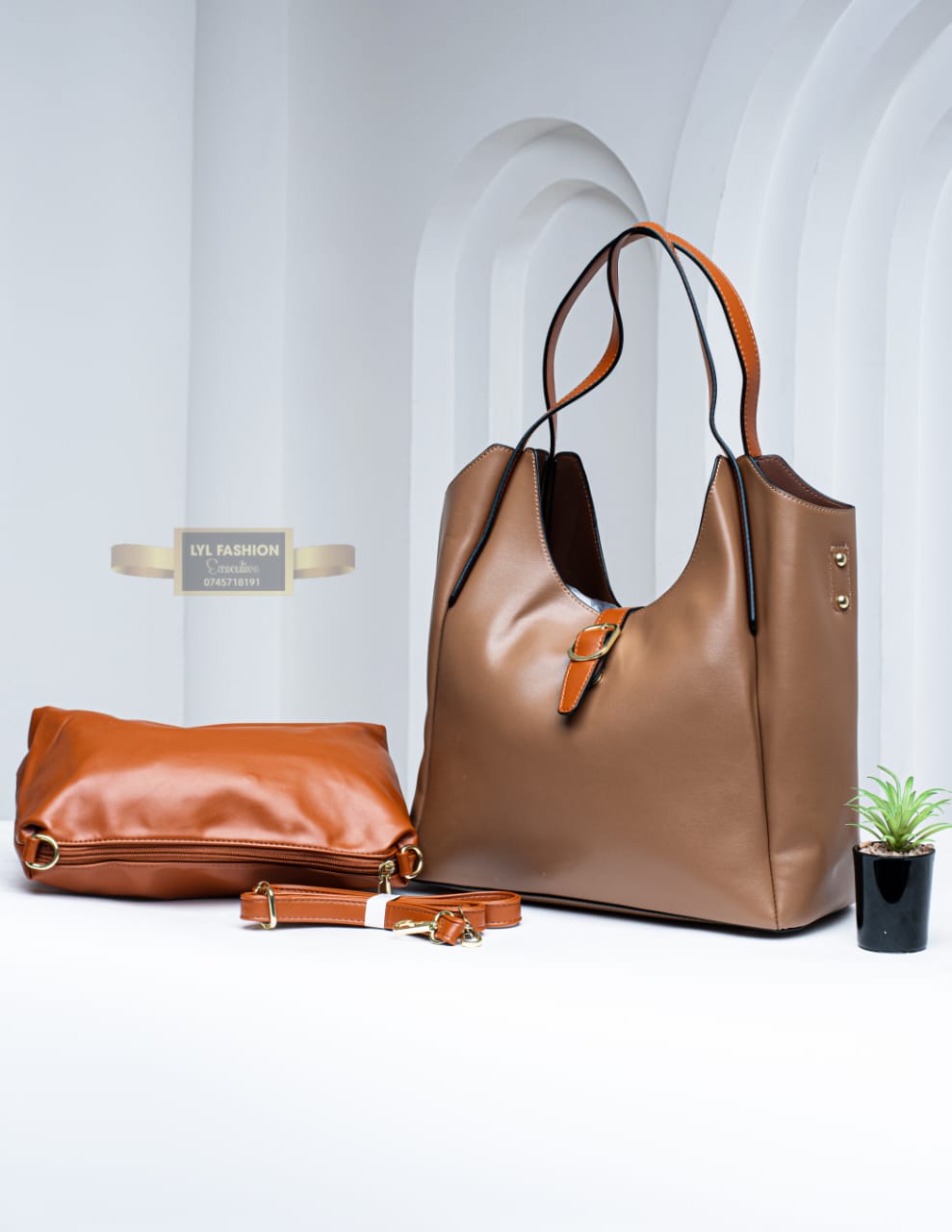 Compact Leather Handbag 1 Compact Leather Handbag
