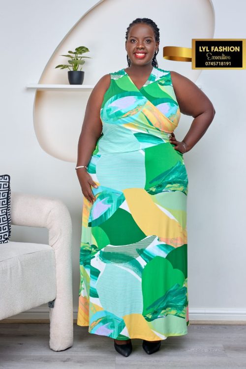 American Nature Abstract Dress